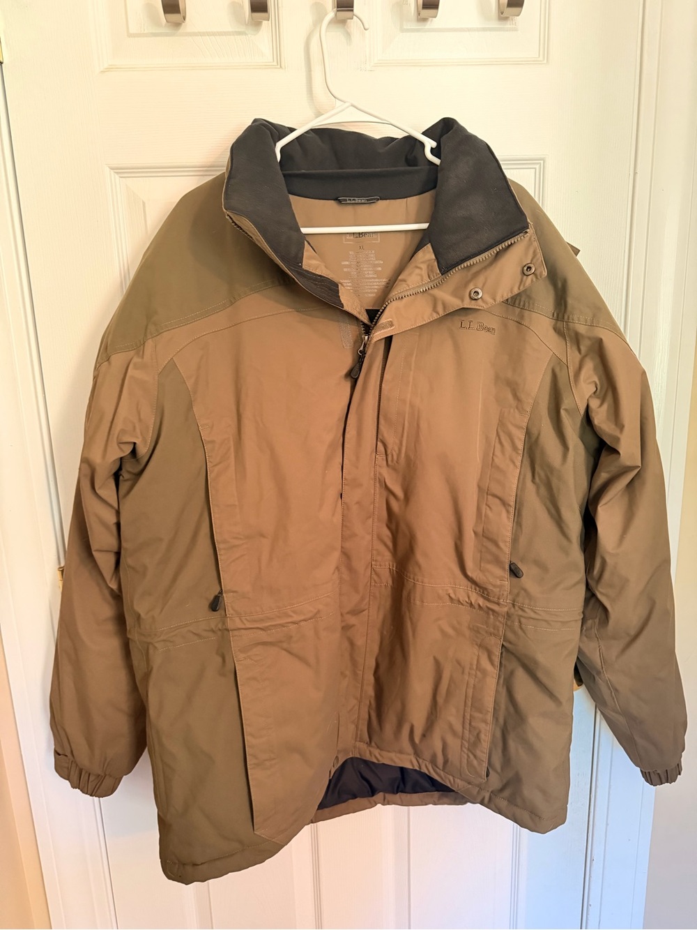 L.L. Bean Two-Tone Brown Men's Winter Jacket